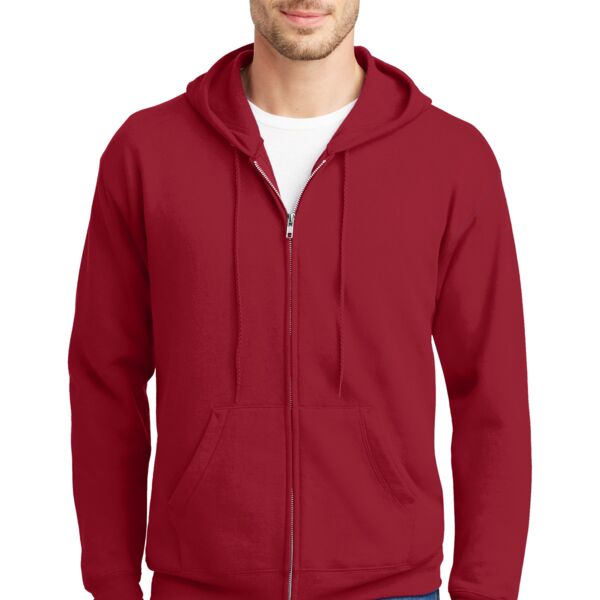 EcoSmart ® Full Zip Hooded Sweatshirt Thumbnail