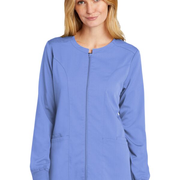 Women's Premiere Flex Full Zip Scrub Jacket Thumbnail