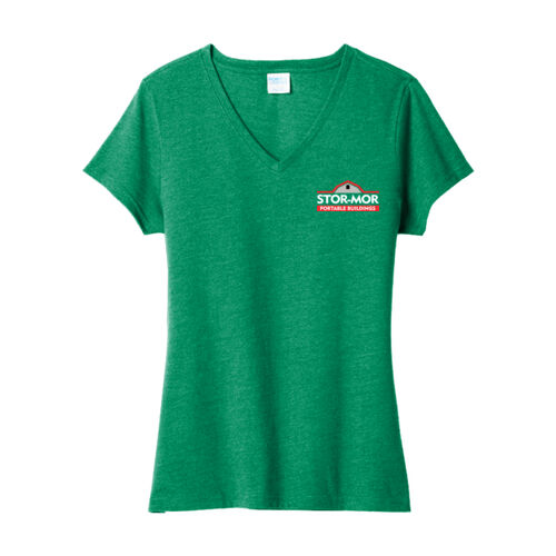 Port & Company ® Ladies Fan Favorite ™ Blend V-Neck Tee Thumbnail
